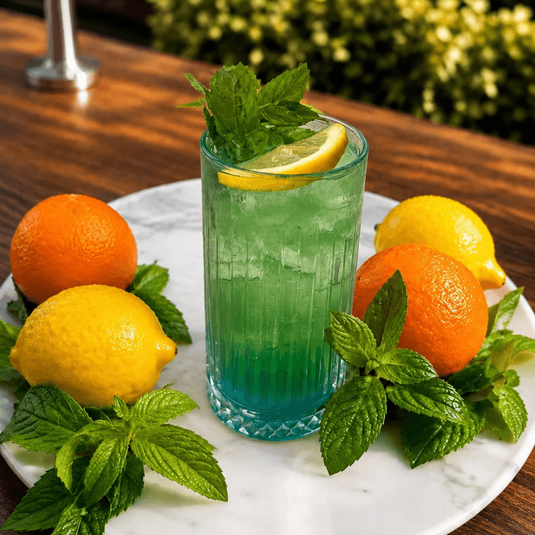 Limon Red Bull Blue Curacao