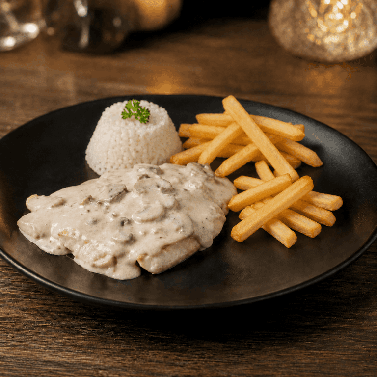 Mantar Soslu Tavuk