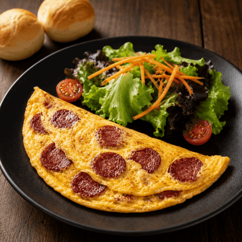 Sucuklu Omlet