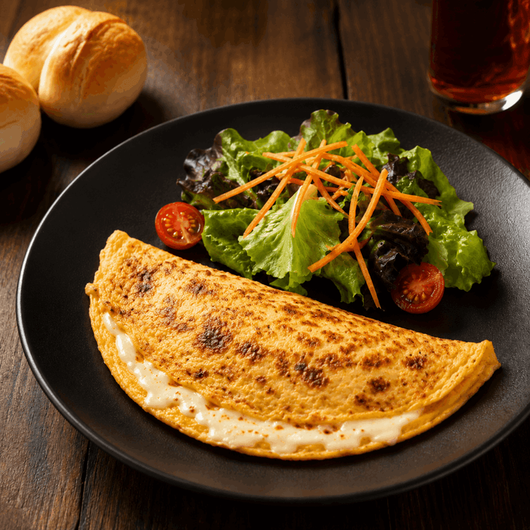 Beyaz Peynirli Omlet