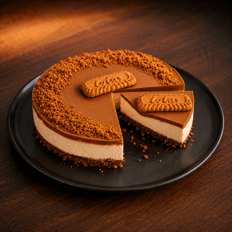 Lotuslu cheesecake