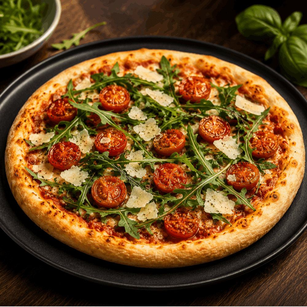 Sky Lounge pizza sunumu